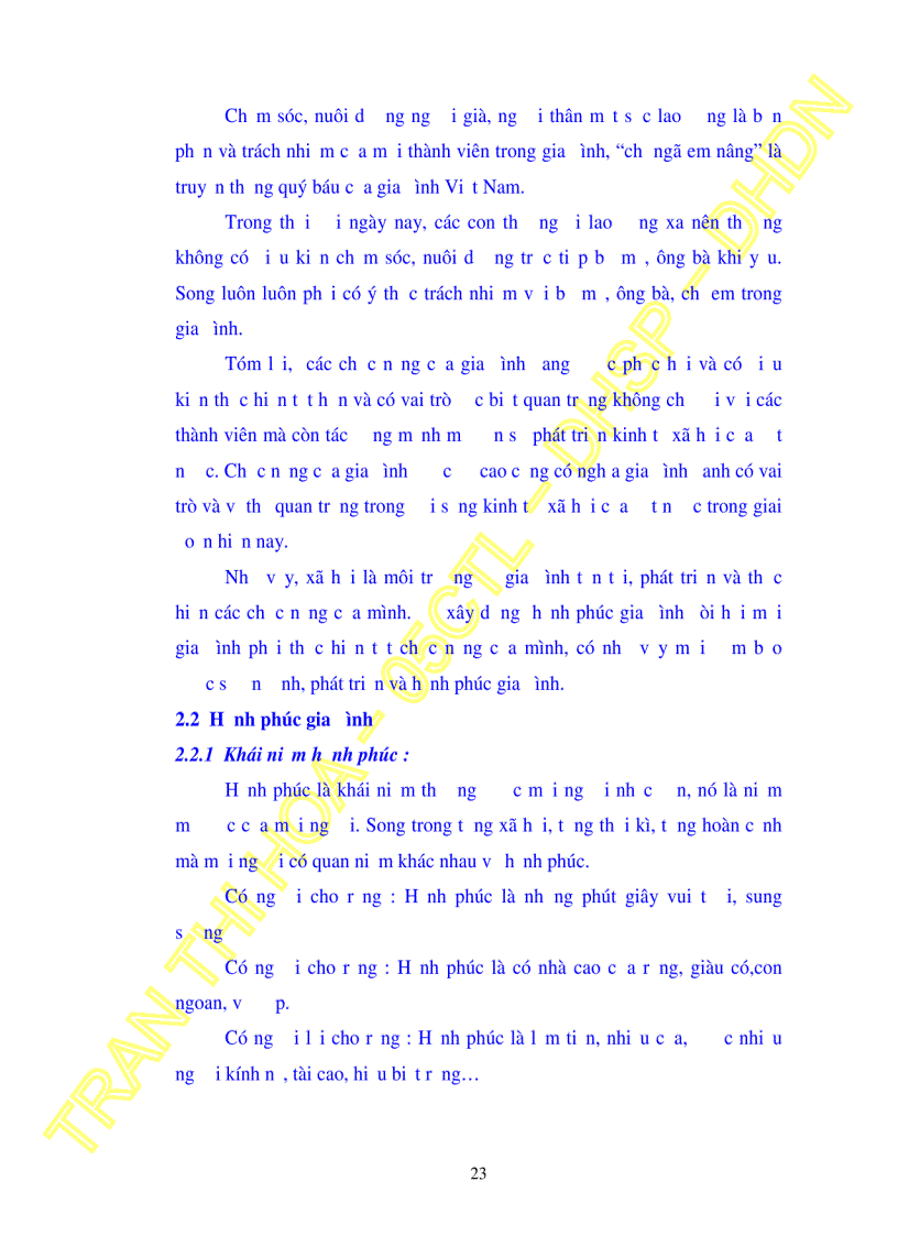 image for page Nhận thức về hạnh phúc gia đình và xu hướng hành vi chọn bạn đời của sinh viên trường Cao Đẳng Sư Phạm Thái Bình