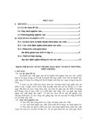 Khái niệm xác suất trong dạy học toán ở trường phổ thông