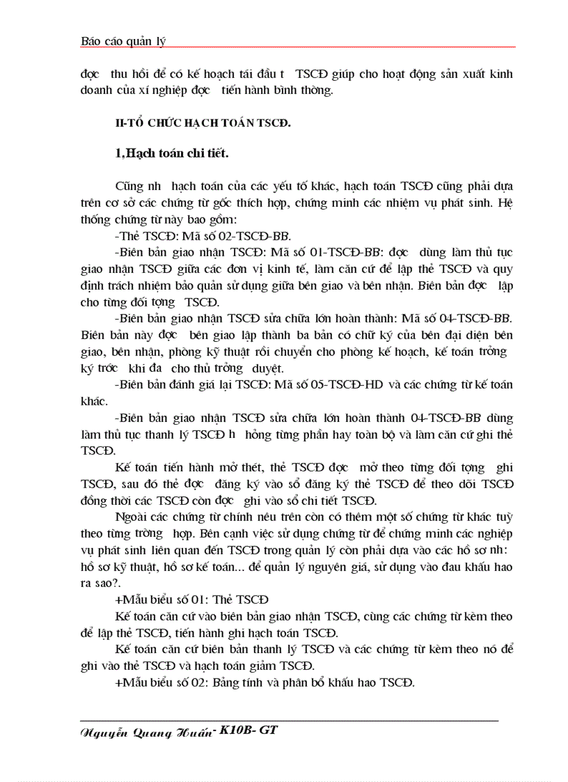 image for page Tổ chức hạch toán TSCĐ với việc nâng cao hiệu quả sử dụng TSCĐ ở Công ty quản lý và sửa chữa đường bộ 240