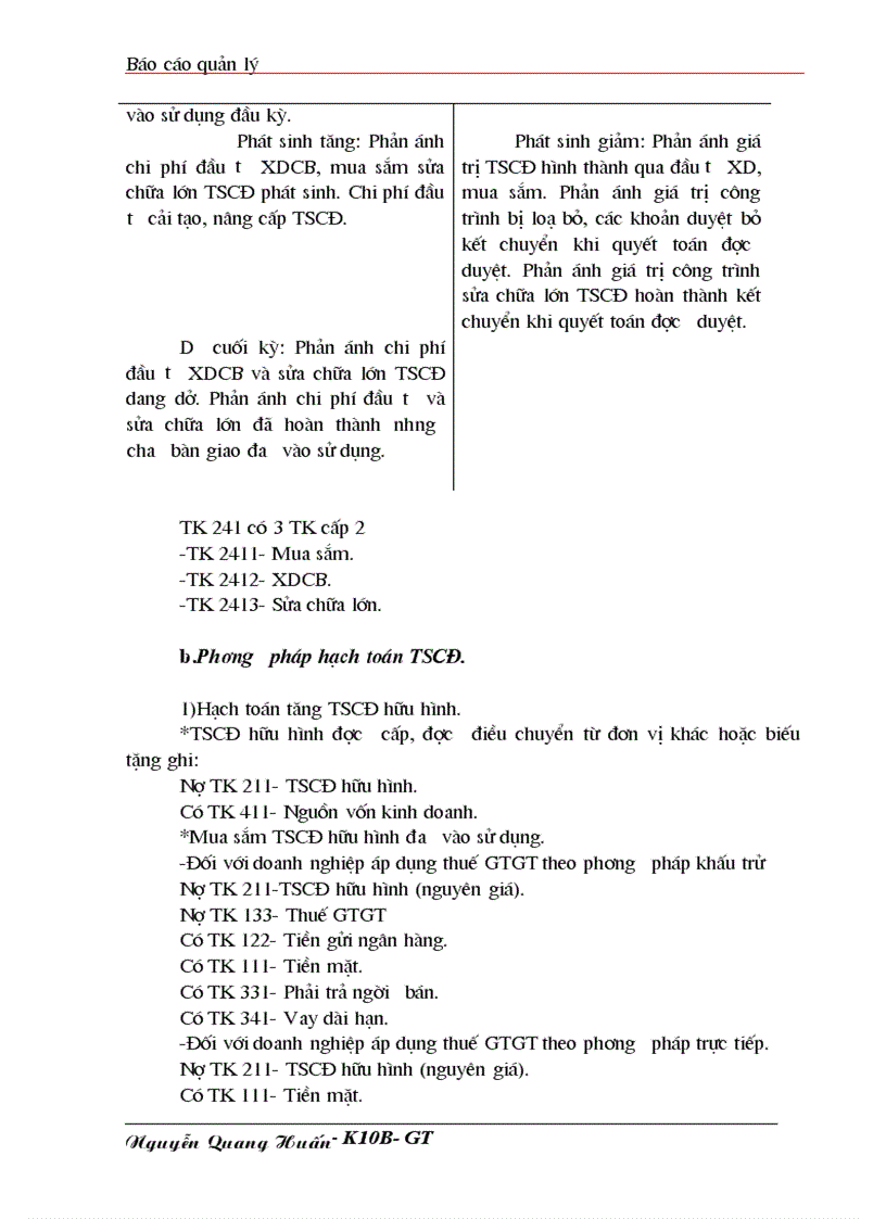 image for page Tổ chức hạch toán TSCĐ với việc nâng cao hiệu quả sử dụng TSCĐ ở Công ty quản lý và sửa chữa đường bộ 240