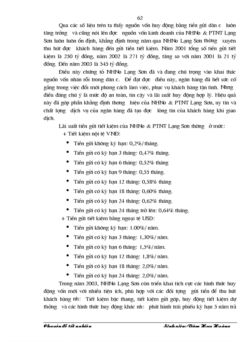 image for page Giải pháp mở và sử dụng tài khoản tiền gửi nhằm tăng cường huy động vốn tại Ngân hàng Nông nghiệp và Phát triển Nông thôn Lạng Sơn