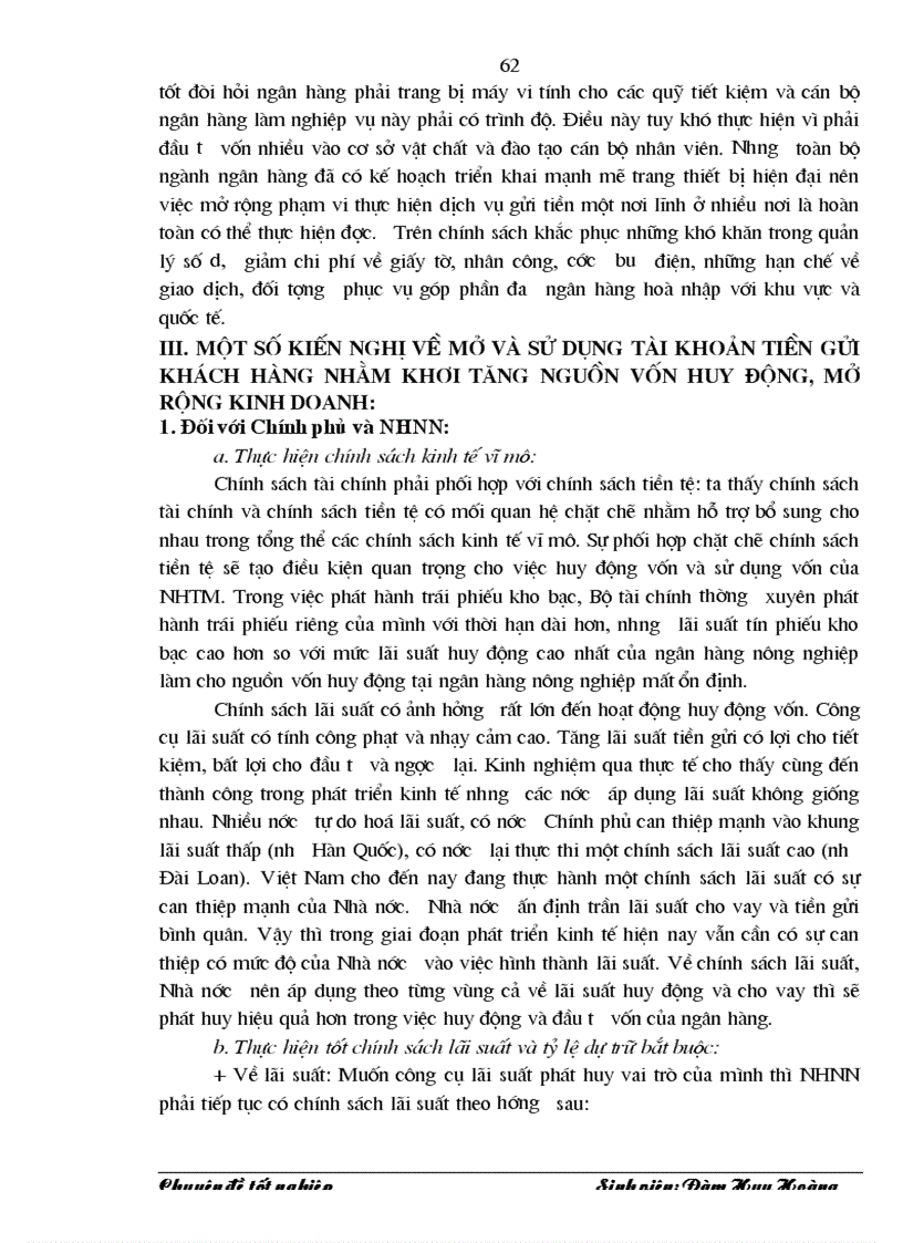 image for page Giải pháp mở và sử dụng tài khoản tiền gửi nhằm tăng cường huy động vốn tại Ngân hàng Nông nghiệp và Phát triển Nông thôn Lạng Sơn