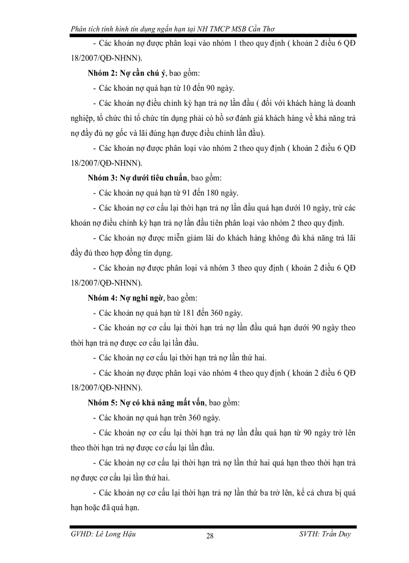 image for page Phân tích tình hình hoạt động tín dụng ngắn hạn tại ngân hàng thương mại cổ phần hàng hải việt nam chi nhánh cần thơ