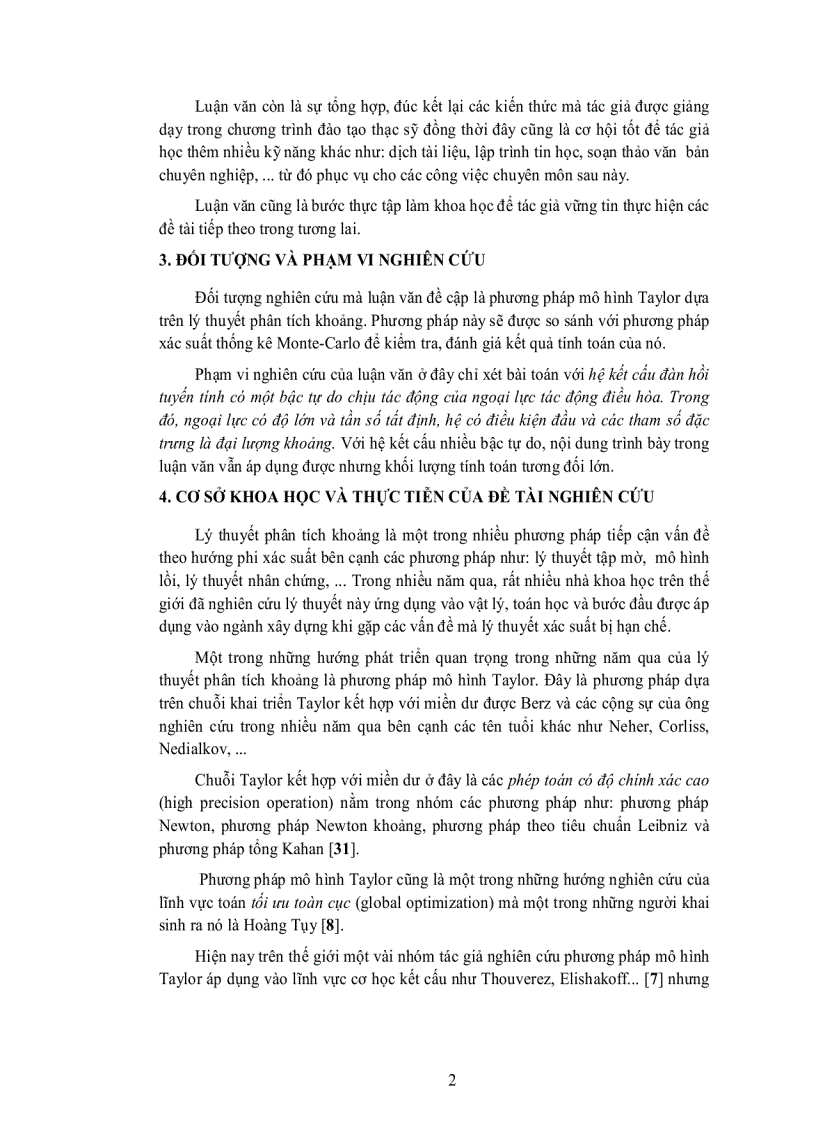 image for page Áp dụng lý thuyết phân tích khoảng xác định phản ứng động của hệ kết cấu có một bậc tự do