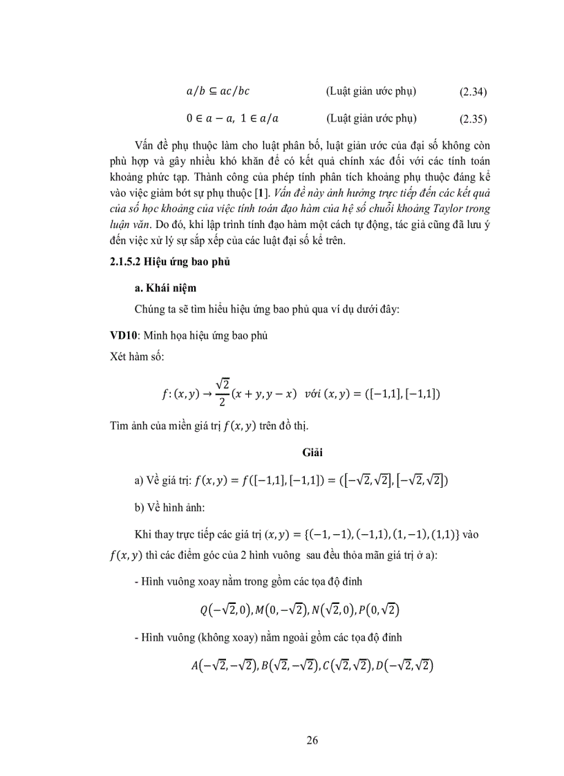 image for page Áp dụng lý thuyết phân tích khoảng xác định phản ứng động của hệ kết cấu có một bậc tự do
