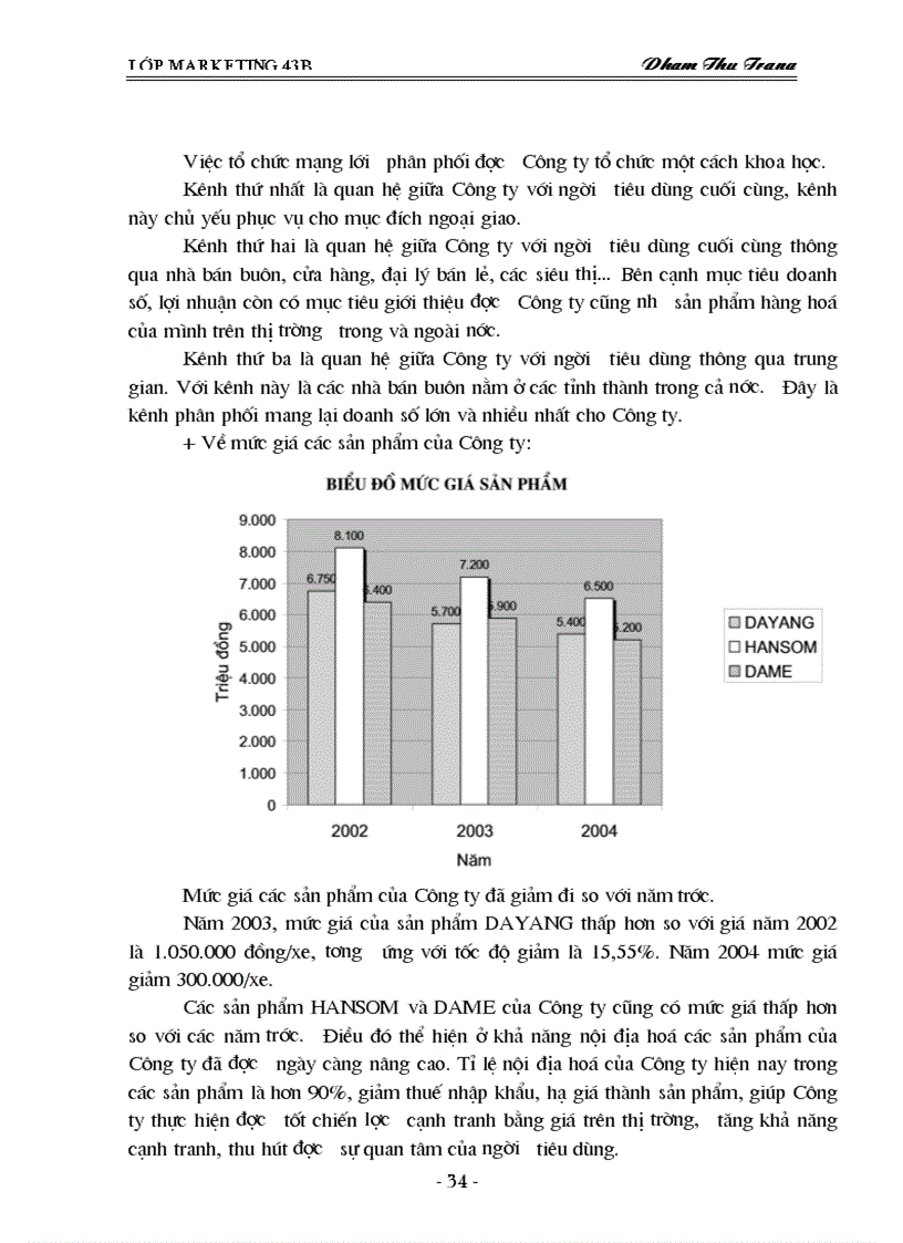image for page Thực trạng khai thác thị trường xe máy của công ty TRADIMEXCO Hải Phòng