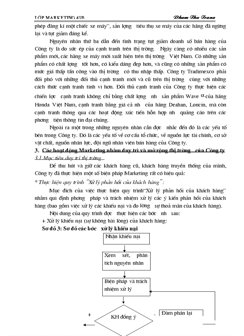 image for page Thực trạng khai thác thị trường xe máy của công ty TRADIMEXCO Hải Phòng