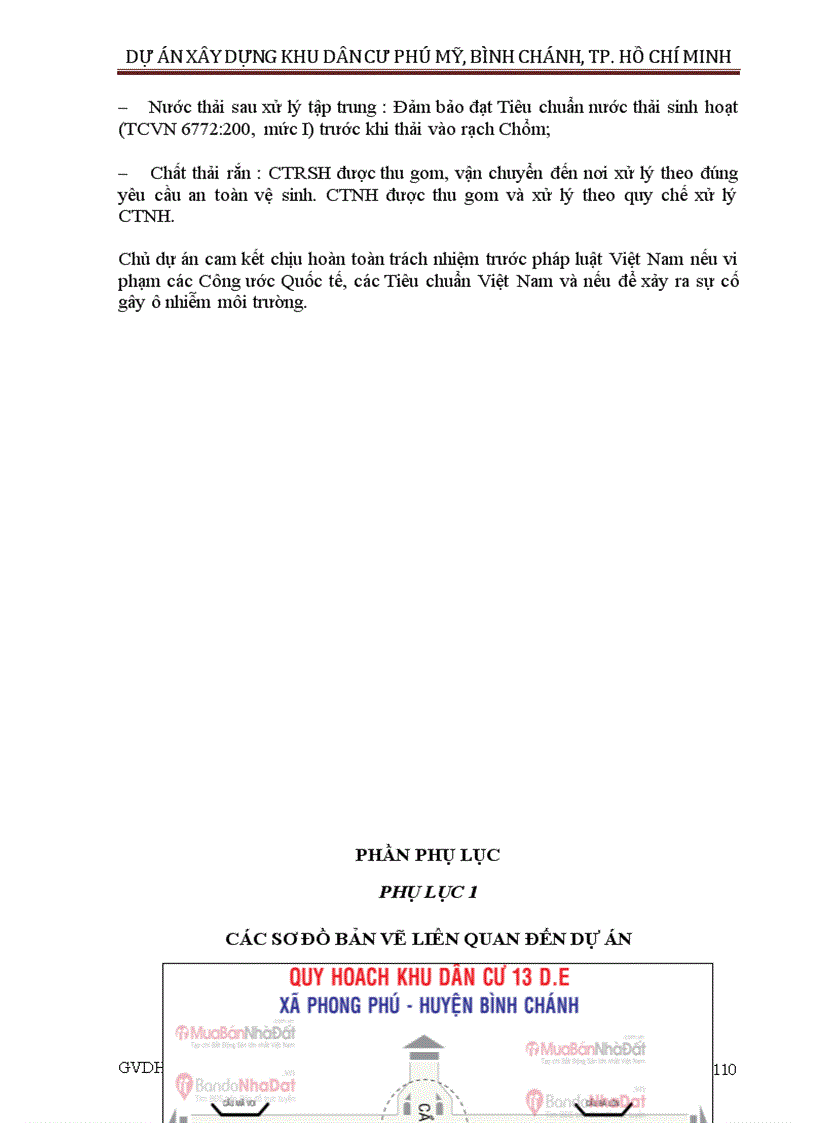 image for page Đánh giá tác động môi trường khu dân cư phú mỹ huyện bình chánh