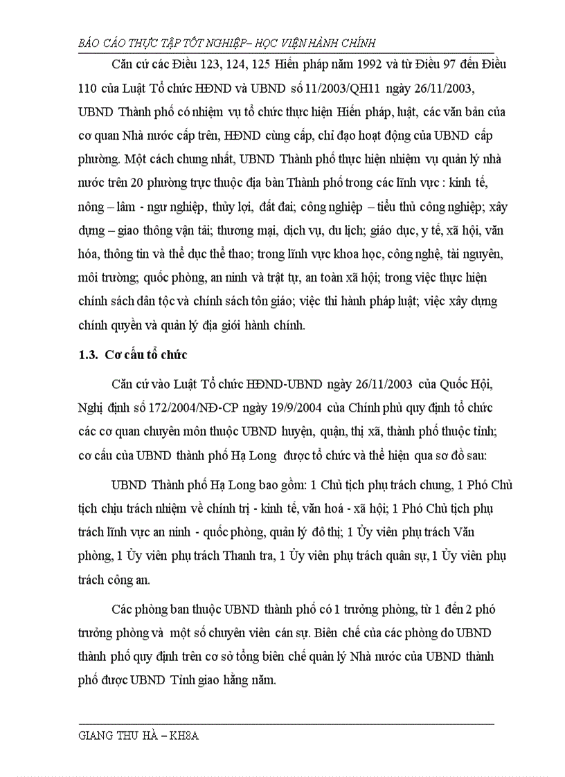 image for page Hoàn thiện tổ chức và hoạt động của Phòng Nội vụ thuộc UBND Thành phố Hạ Long