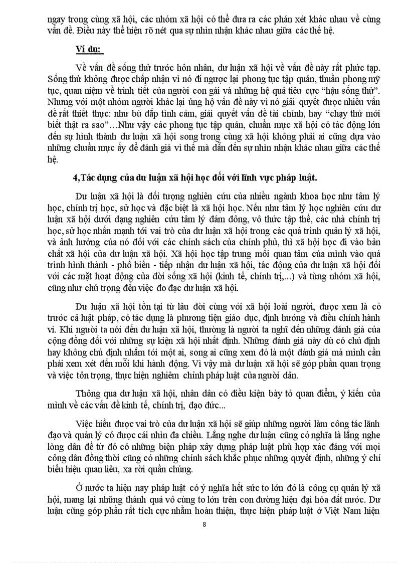 image for page Các bước hình thành và các yếu tố ảnh hưởng đến sự hình thành dư luận xã hội nhận xét tác dụng của dư luận xã hội đối với lĩnh vực pháp luật