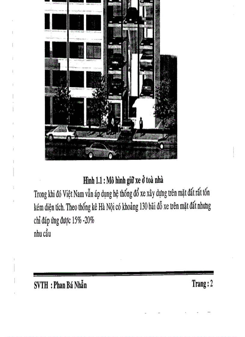 image for page Thiết kế và thi công mô hình bãi giữ xe tự động
