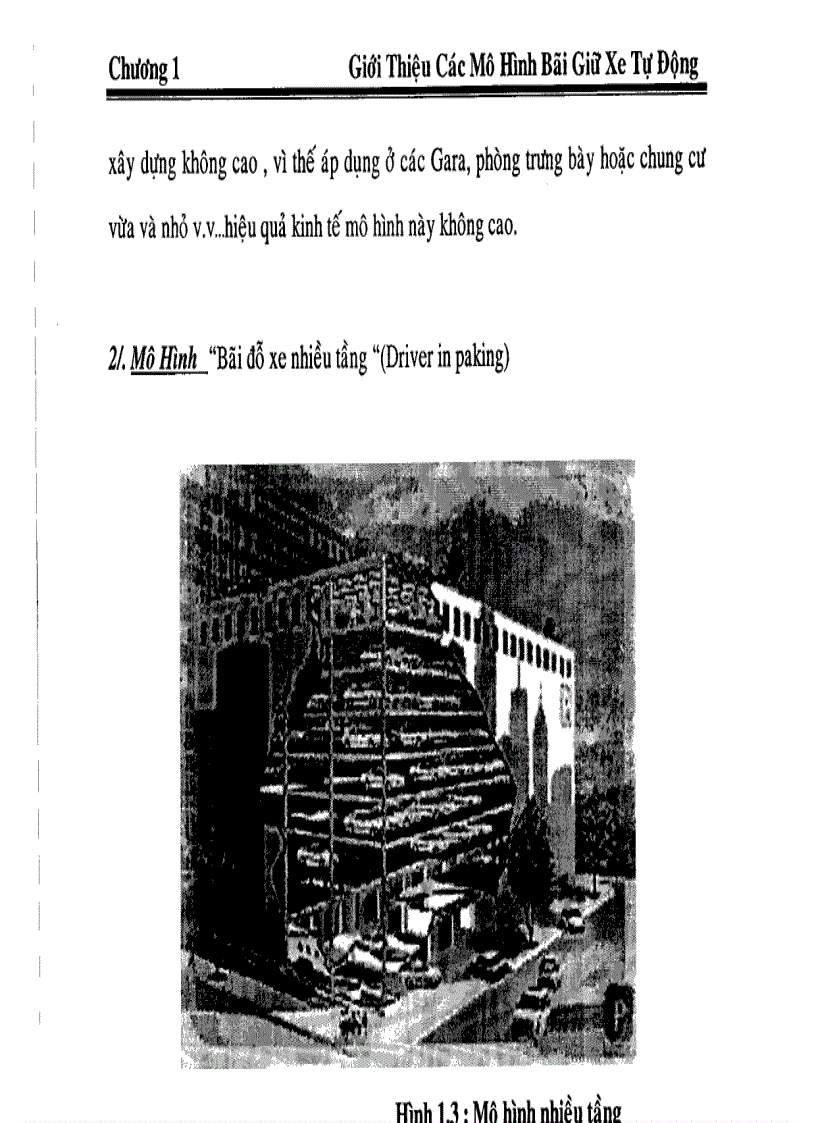 image for page Thiết kế và thi công mô hình bãi giữ xe tự động