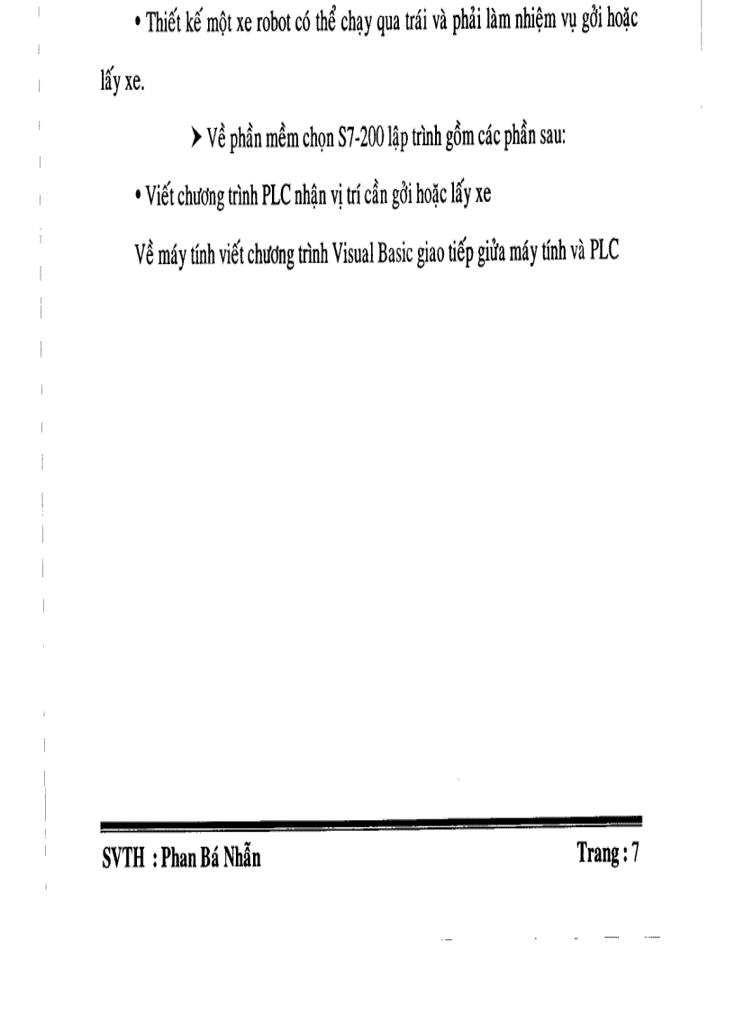 image for page Thiết kế và thi công mô hình bãi giữ xe tự động