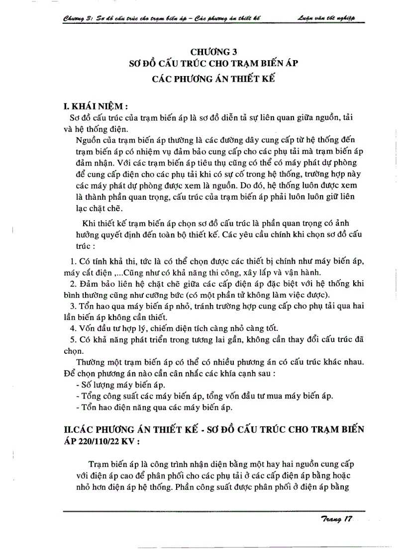 image for page Thiết kế trạm biến áp 220 110 22 15 KV