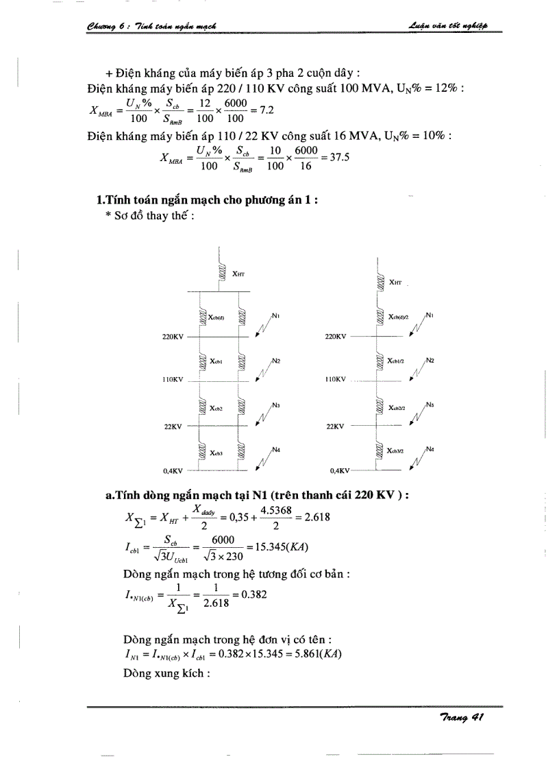 image for page Thiết kế trạm biến áp 220 110 22 15 KV