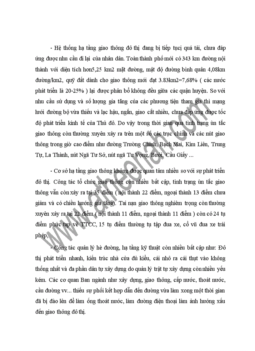 image for page Tình hình trật tự an toàn giao thông và tình hình tắc nghẽn giao thông và công tác xử lý vi phạm về trật tự an toàn giao thông đô thị trên địa bàn Thành phố Hà Nội