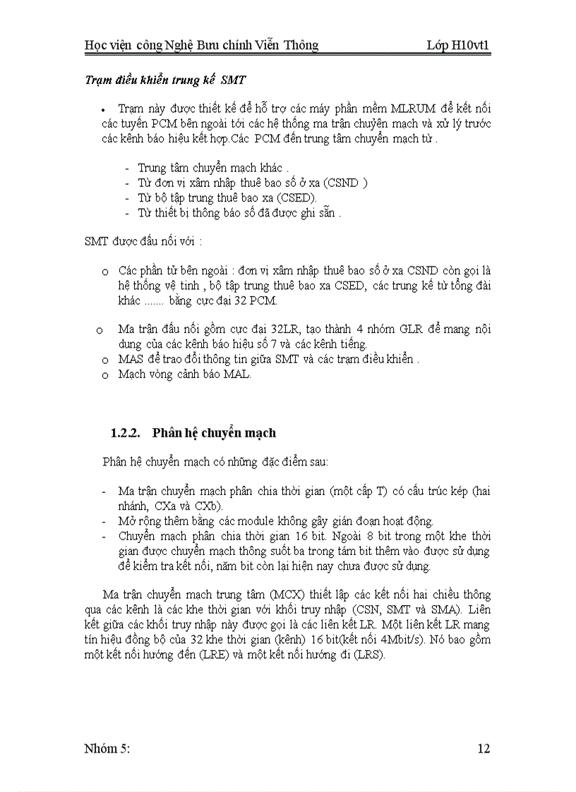 image for page Phân hệ vệ tinh tổng đài A1000E10 và ứng dụng tại huyện Lập Thạch