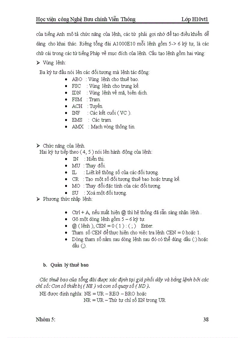image for page Phân hệ vệ tinh tổng đài A1000E10 và ứng dụng tại huyện Lập Thạch
