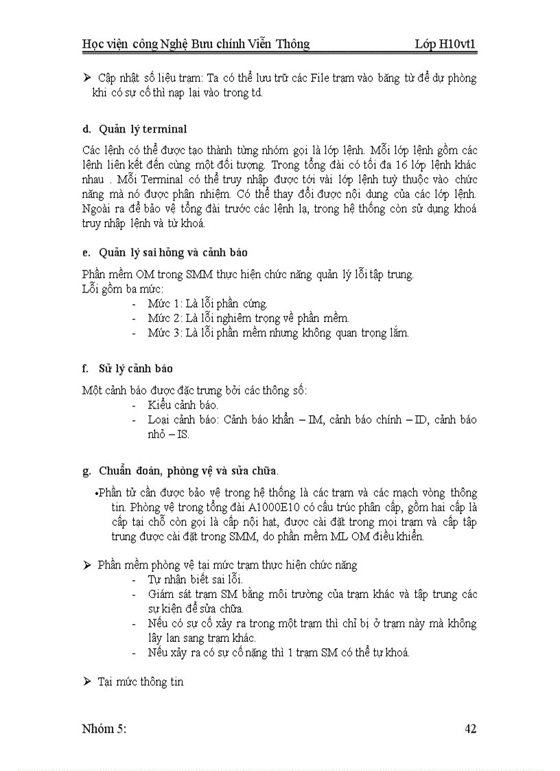 image for page Phân hệ vệ tinh tổng đài A1000E10 và ứng dụng tại huyện Lập Thạch