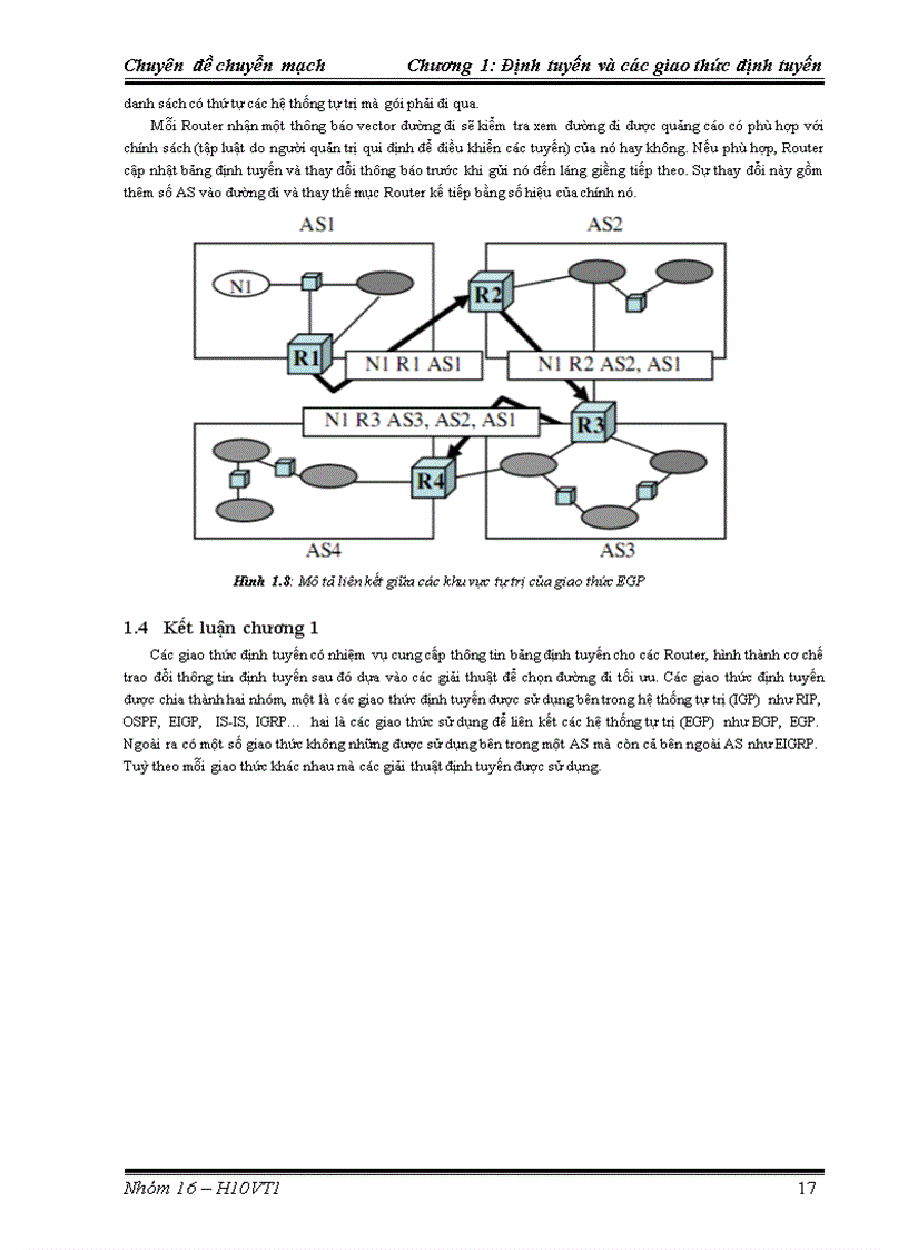 image for page Hệ Thống Định Tuyến Tốc Độ Cao