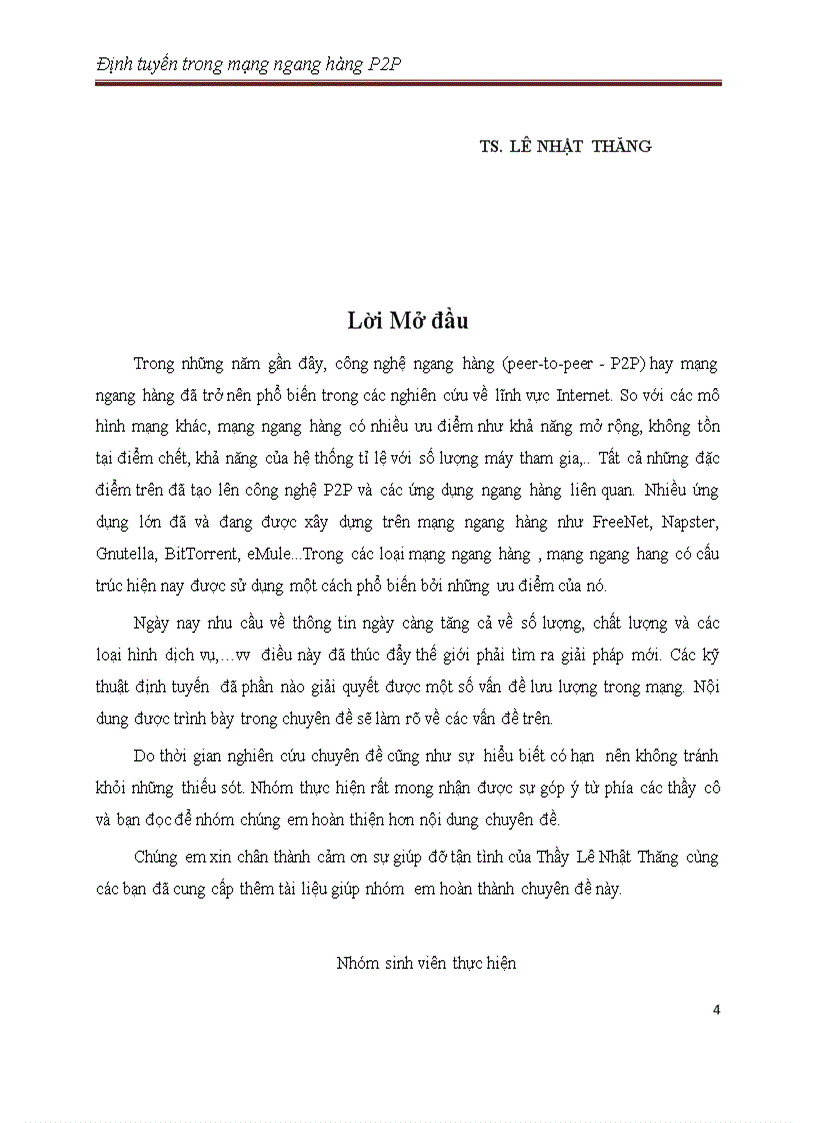 image for page Định tuyến trong mạng ngang hàng p2p