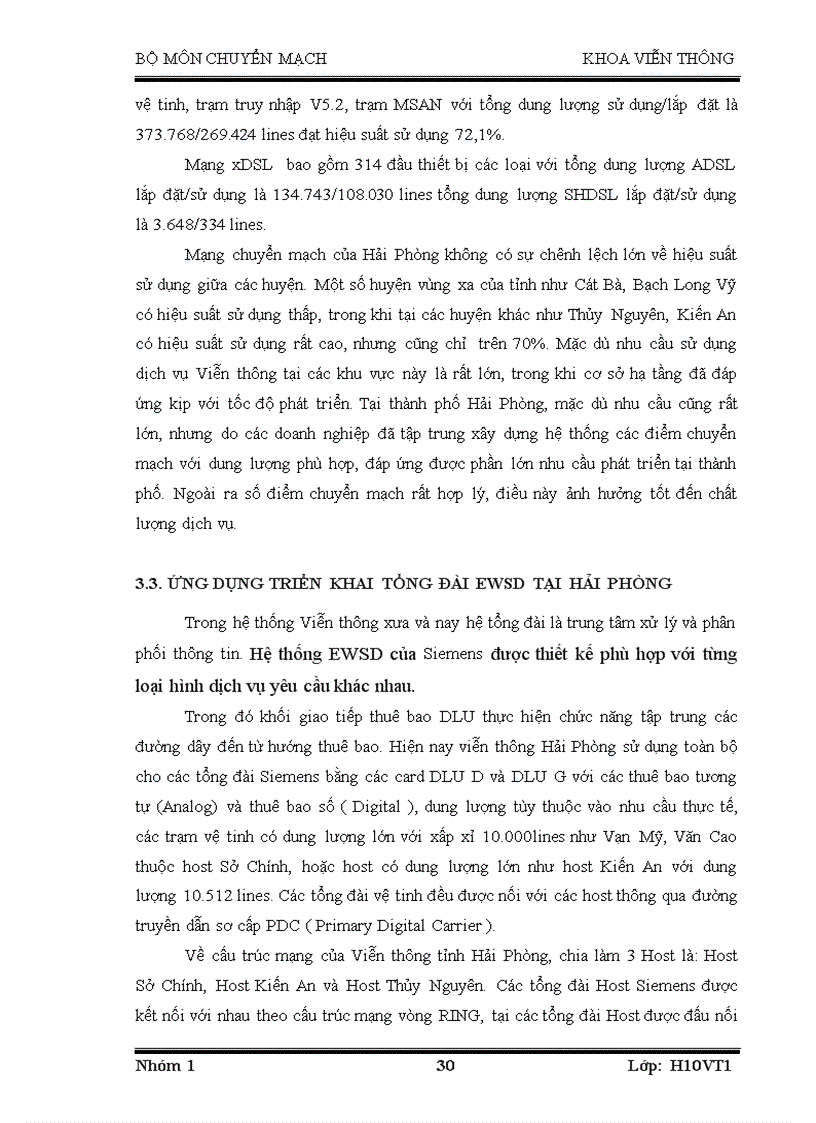 image for page Tổng đài EWSD và ứng dụng triển khai tại viễn thông Hải Phòng