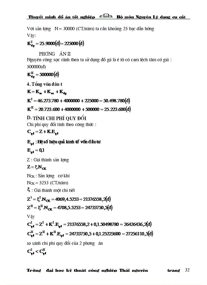 image for page Thiết kế qui trình công nghệ dao phay đĩa modun doc