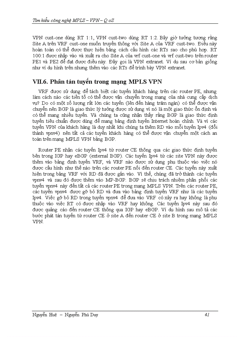image for page Tìm hiểu công nghệ MPLS VPN QoS