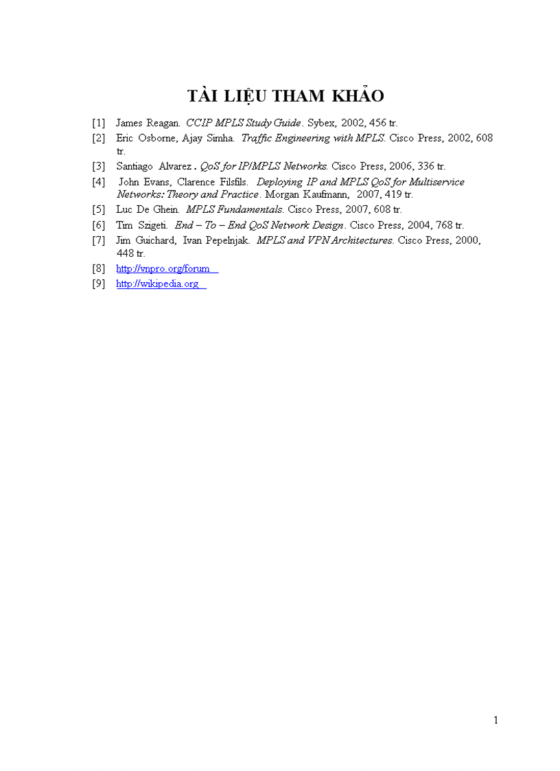 image for page Tìm hiểu công nghệ MPLS VPN QoS