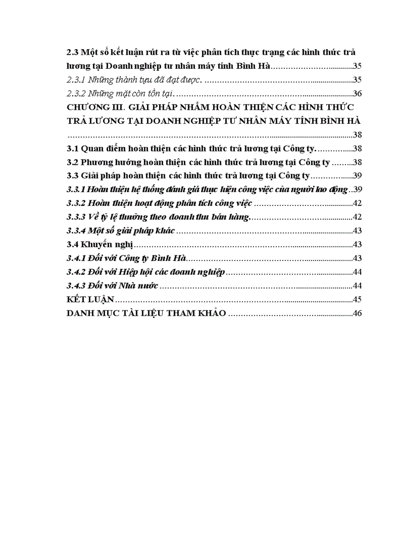 image for page Hoàn thiện các hình thức trả lương tại Doanh nghiệp tư nhân máy tính Bình Hà