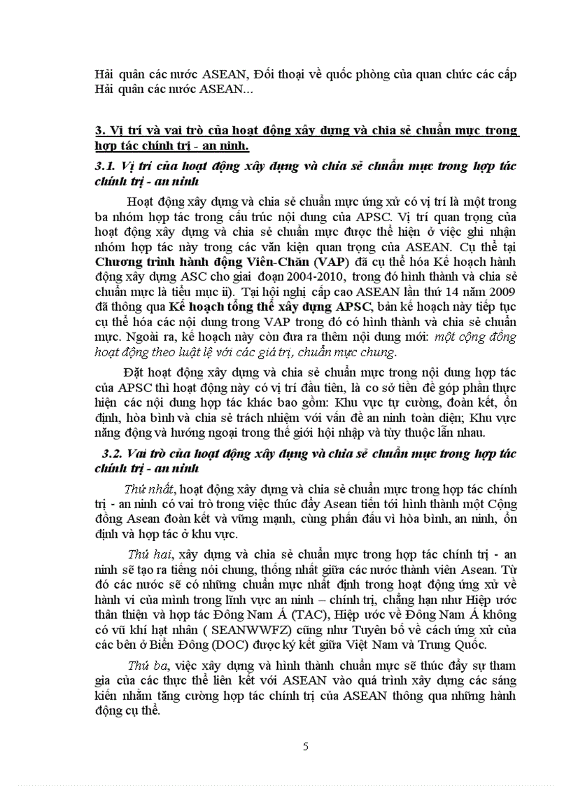 image for page Tiến trình hình thành và chia sẻ các chuẩn mực ứng xử trong Cộng đồng chính trị an ninh ASEAN 9 điểm