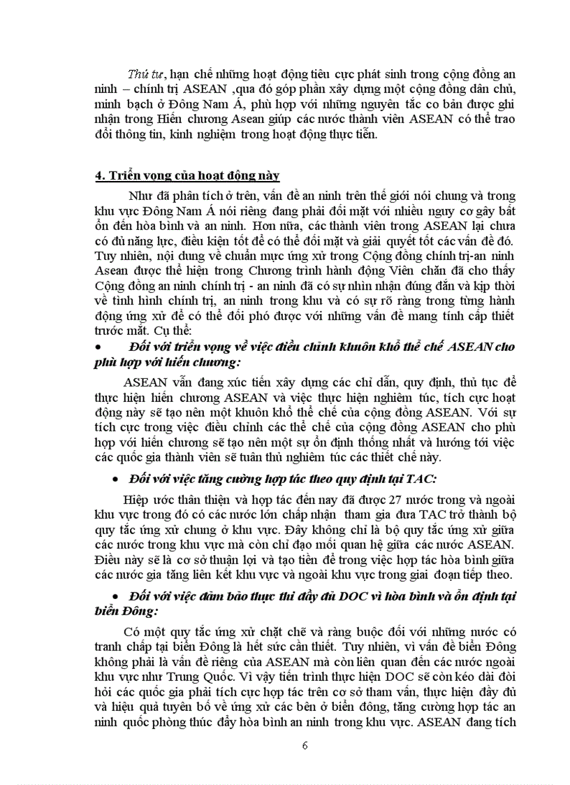 image for page Tiến trình hình thành và chia sẻ các chuẩn mực ứng xử trong Cộng đồng chính trị an ninh ASEAN 9 điểm