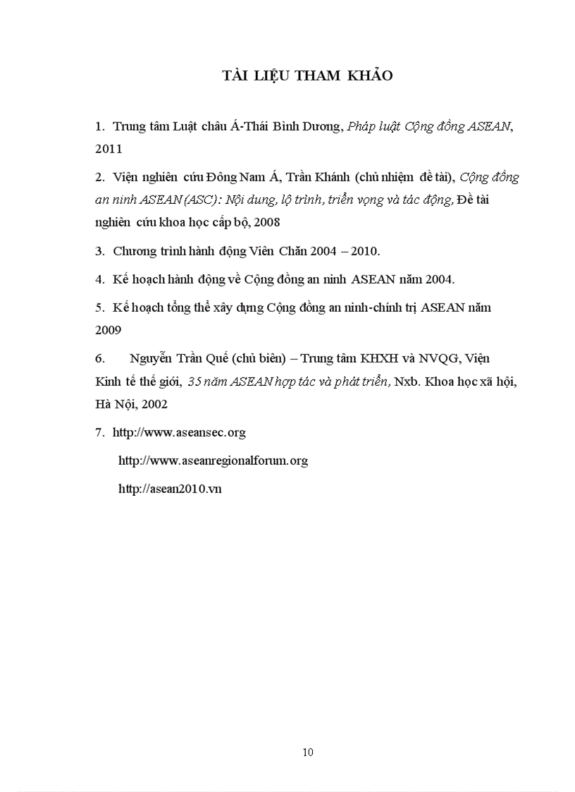 image for page Tiến trình hình thành và chia sẻ các chuẩn mực ứng xử trong Cộng đồng chính trị an ninh ASEAN 9 điểm