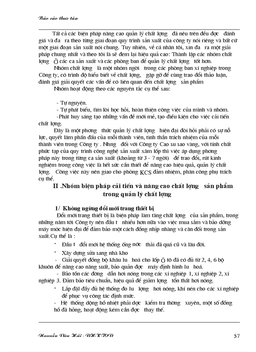 image for page Một số biện pháp cơ bản nhằm nâng cao chất lượng sản phẩm tai công ty Cao Su Sao Vàng