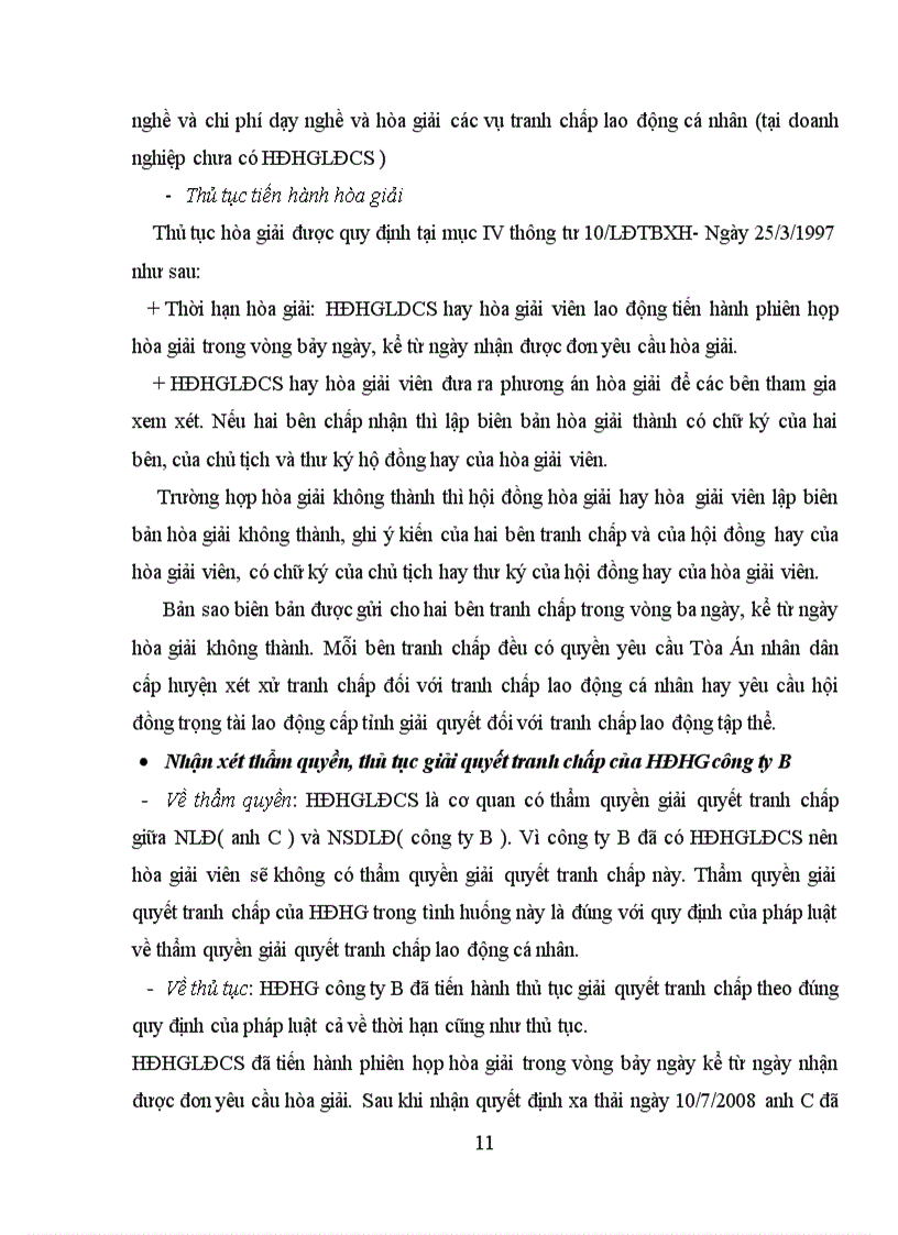 image for page Bài tập học kỳ lao động Trình bày cơ chế giải quyết khiếu nại trong lĩnh vực lao động