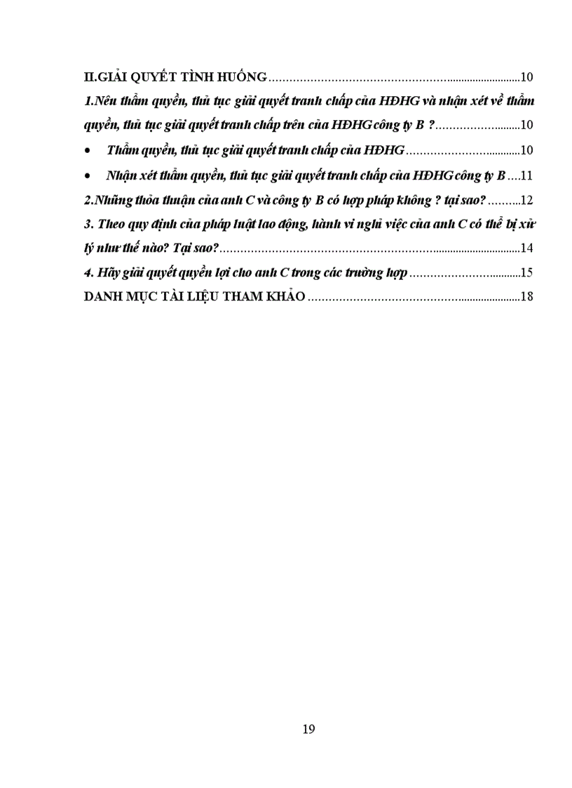 image for page Bài tập học kỳ lao động Trình bày cơ chế giải quyết khiếu nại trong lĩnh vực lao động