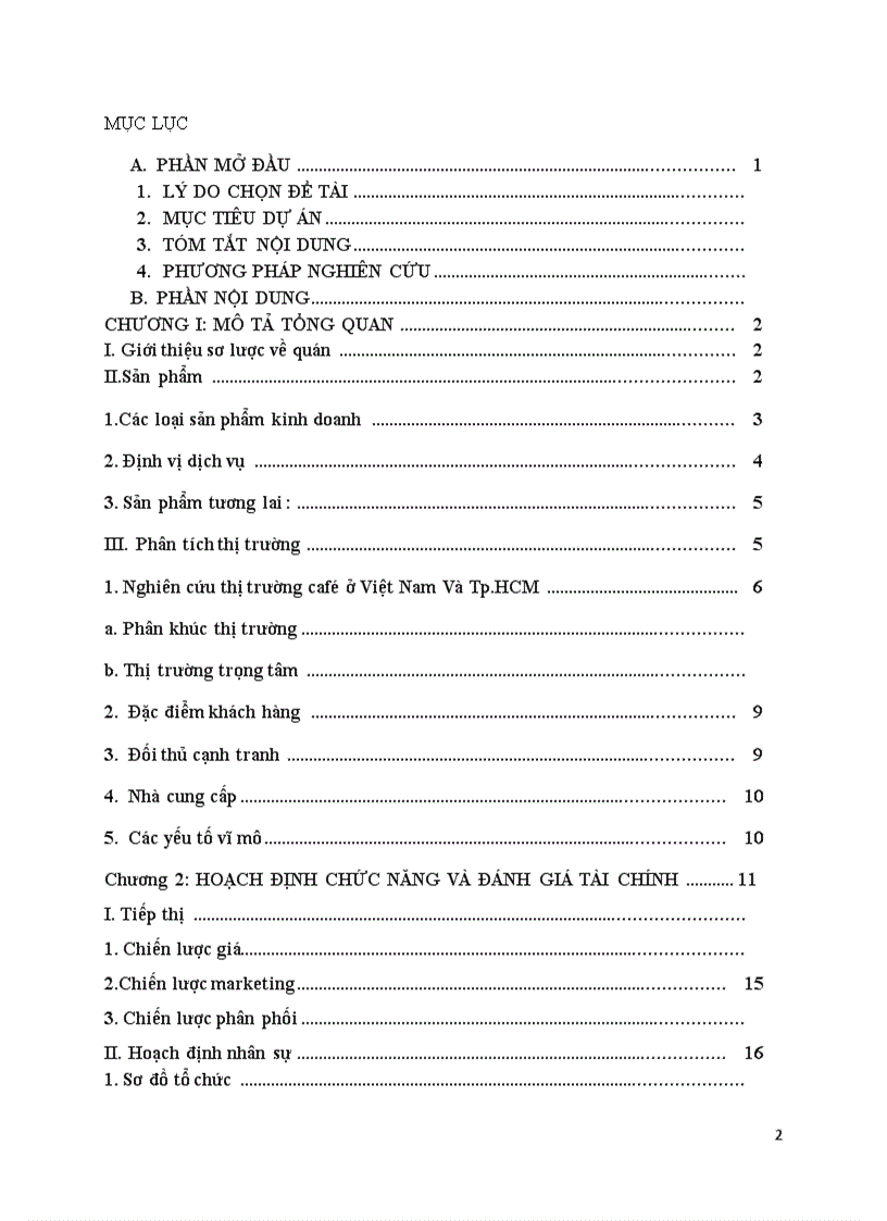 image for page Dự án xây dựng quán cafe forest