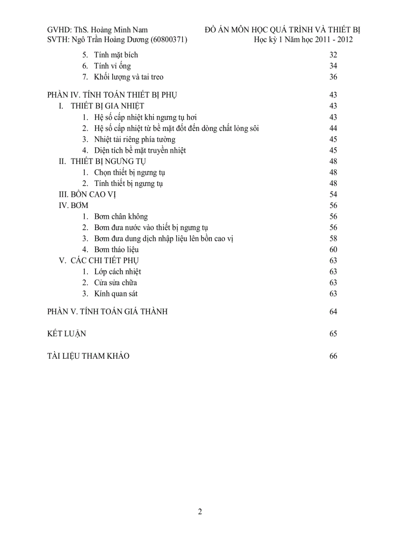 image for page Thiết kế thiết bị cô đặc chân không 1 nồi liên tục để cô đặc dung dịch NaOH năng suất nhập liệu 1m3 h nồng độ cuối 30
