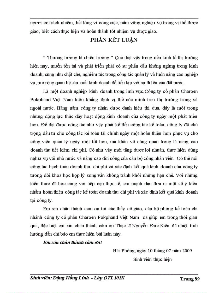 image for page Hoàn thiện tổ chức kế toán doanh thu chi phí và xác định kết quả kinh doanh tại chi nhánh công ty cổ phần Charoen Pokphand Việt Nam