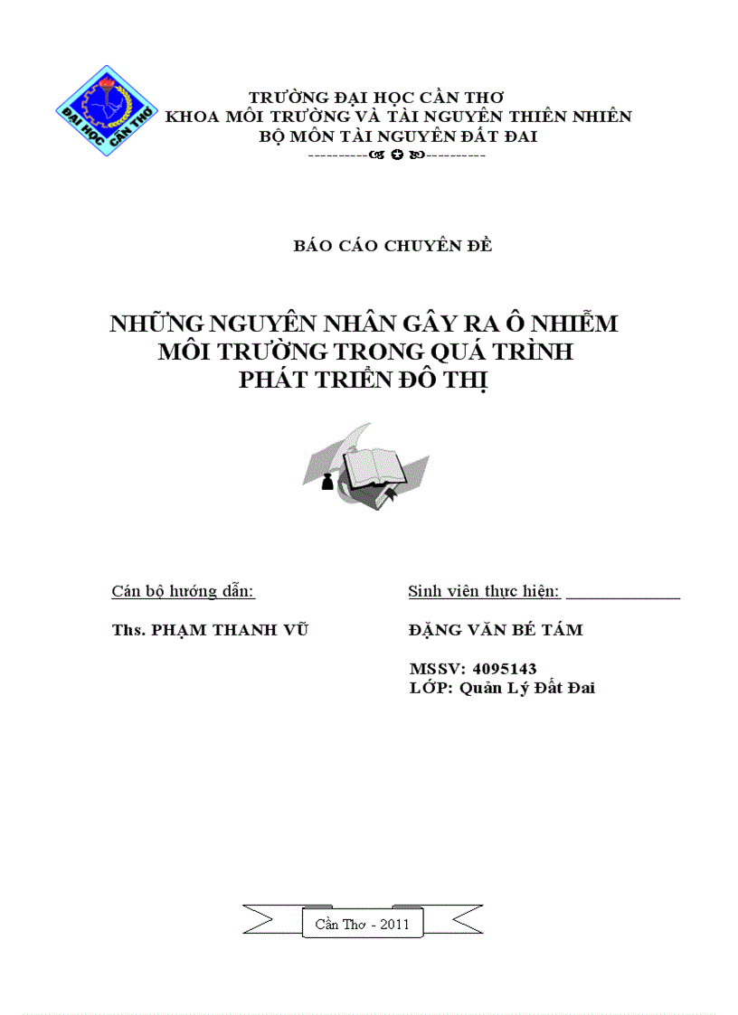 image for page Những nguyên nhân gây ra ô nhiễm môi trường trong quá trình phát triển đô thị