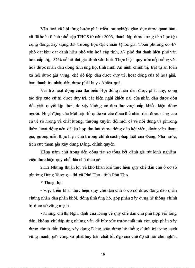 image for page Thực hiện quy chế dân chủ ở cơ sở phường Hùng Vương Thị xã Phú Thọ tỉnh Phú Thọ