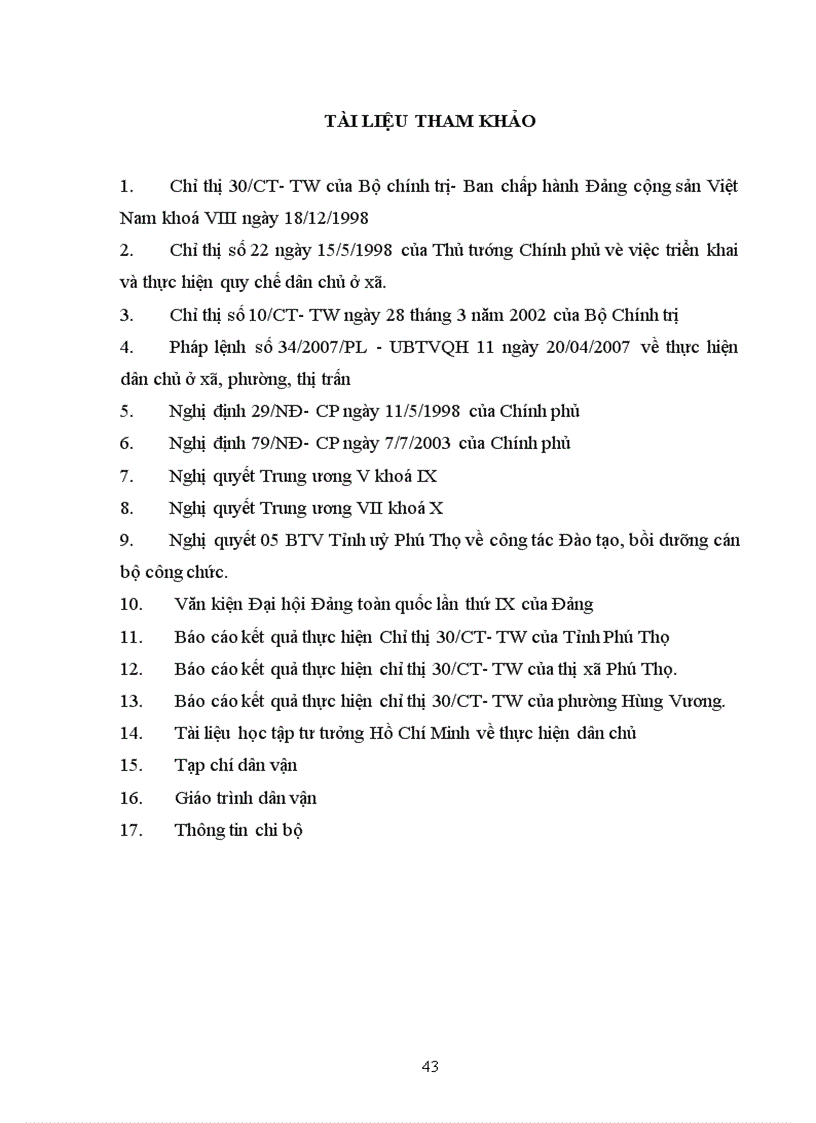 image for page Thực hiện quy chế dân chủ ở cơ sở phường Hùng Vương Thị xã Phú Thọ tỉnh Phú Thọ