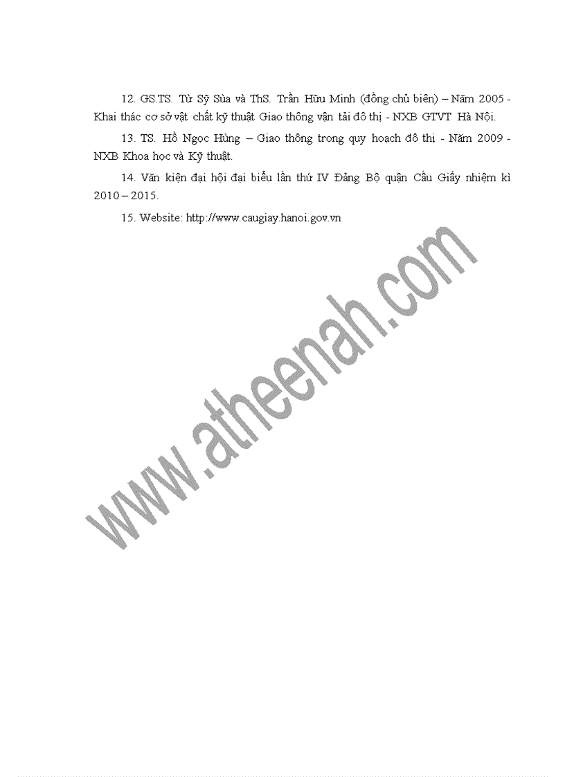 image for page Một số giải pháp nhằm nâng cao hiệu quả công tác quản lý hệ thống giao thông đô thị trên địa bàn Quận Cầu Giấy Thành phố Hà Nội