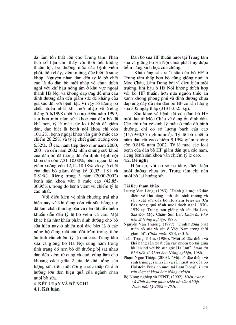 image for page Nghiên cứu một số đặc điểm sinh học của đàn bò Holstein Friesian nuôi tại Trung tâm sữa và giống bò Hà Nội