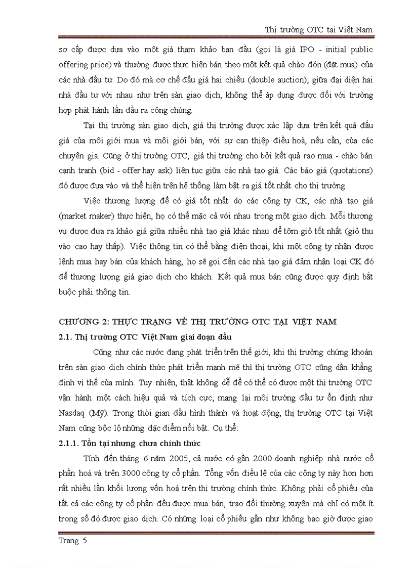 image for page Thị trường otc tại Việt Nam