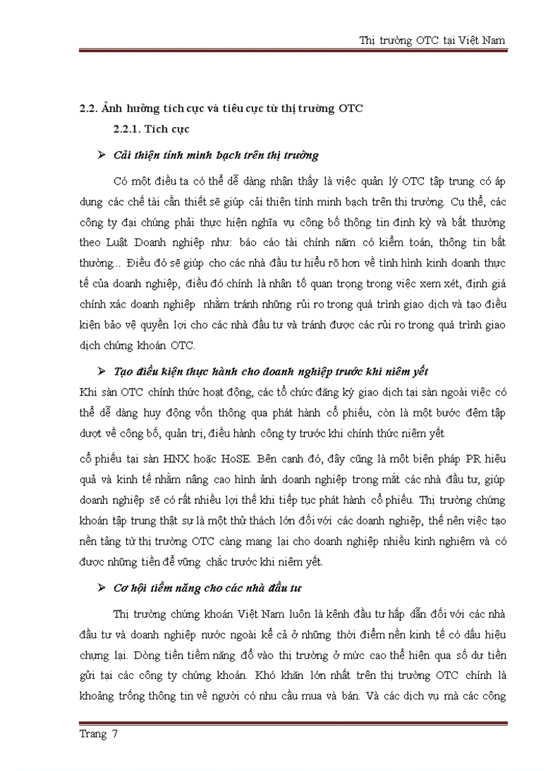 image for page Thị trường otc tại Việt Nam