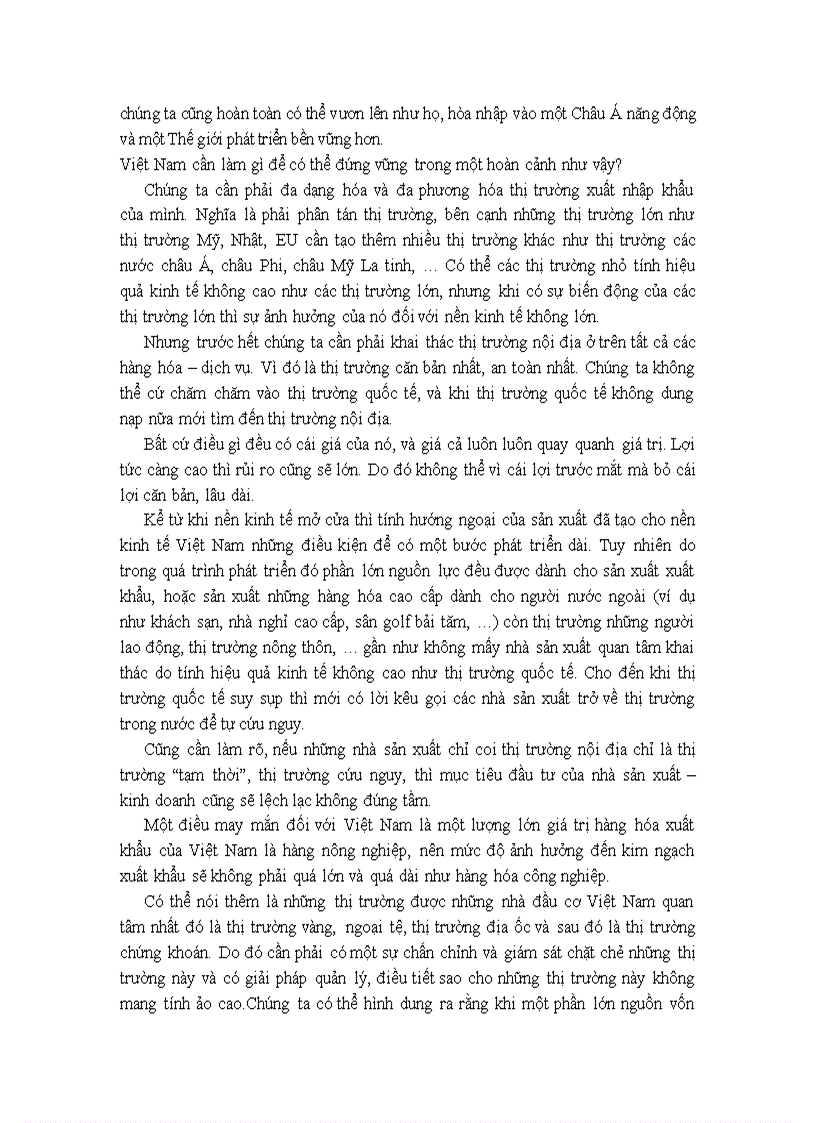 image for page Khủng hoảng tài chính toàn cầu và bài học rút ra đối với Việt Nam