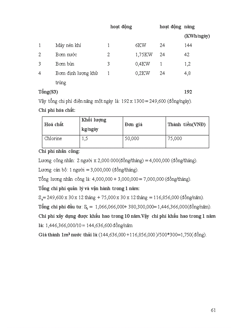 image for page Thiết kế hệ thống xử lý nước thải bệnh viện đạt tiêu chuẩn Việt Nam loại A để thải vào nguồn tiếp nhận với công suất 500m3 ngđ