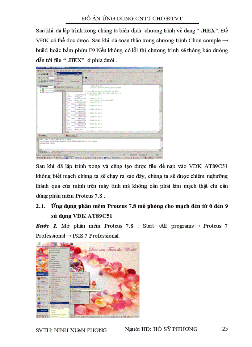 image for page Ứng dụng phần mềm reads51 Proteus trong lập trình và mô phỏng mạch điện tử