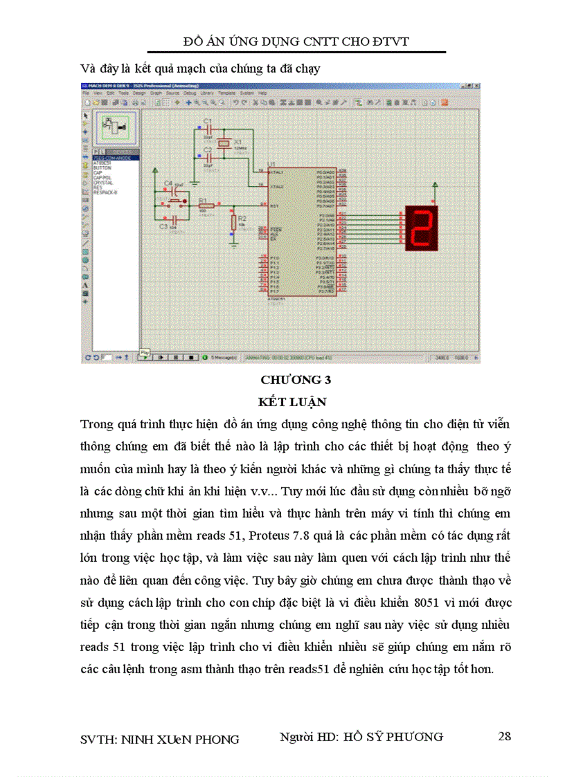 image for page Ứng dụng phần mềm reads51 Proteus trong lập trình và mô phỏng mạch điện tử